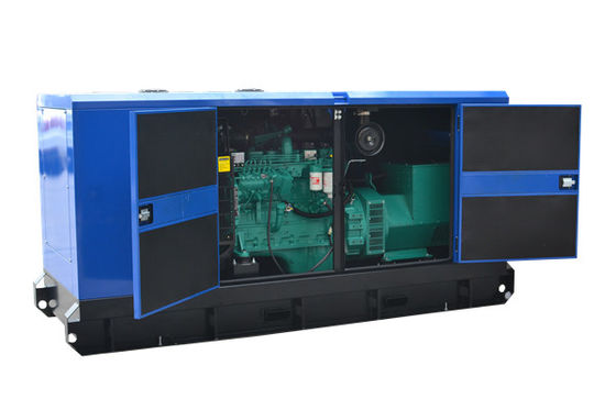 Grupo de gerador diesel de Cummins 100kva para a casa silenciosa com o controlador do alto mar do alternador de stamford barato de alta qualidade