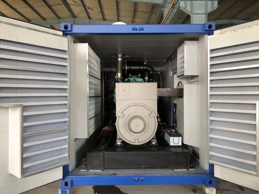 50hz o gerador do alto mar do controlador 1000kva Cummins Containerized Genset