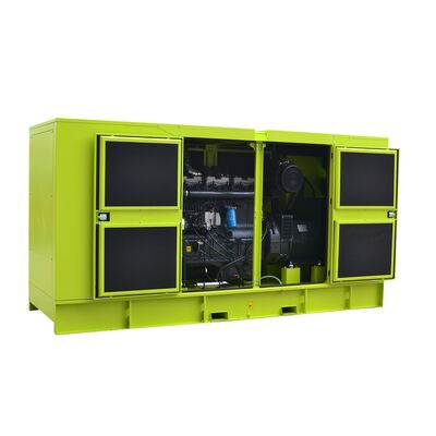 Gerador diesel silencioso de 375kva Potência de espera 300kw 50 Hz Motor modelo DP126CB Adequado para uso industrial e comercial